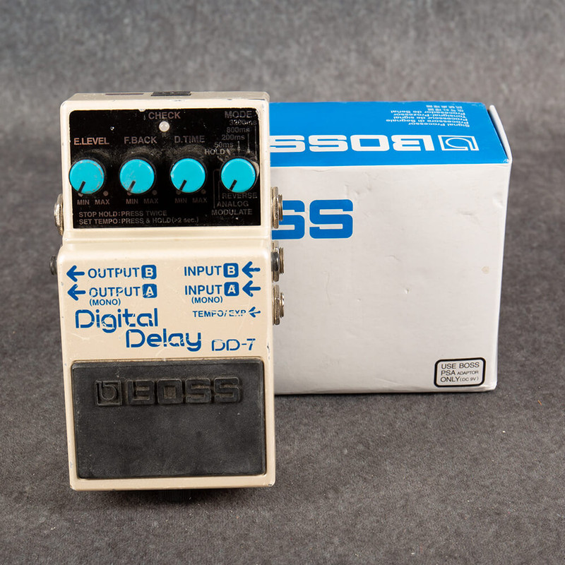 Boss DD-7 Digital Delay Pedal - Boxed - 2nd Hand (126250)