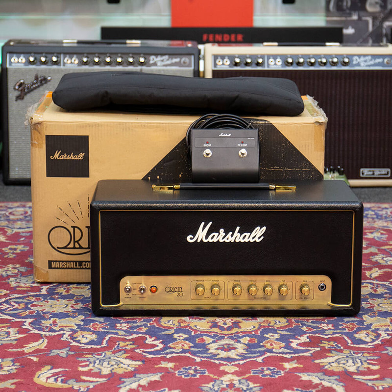 Marshall Origin 20 Head - Footswitch - Cover - Box & PSU - 2nd Hand