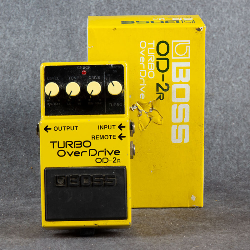 Boss OD-2R Turbo Overdrive - Boxed - 2nd Hand