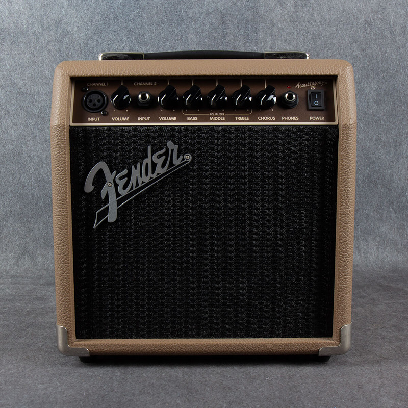 Fender Acoustasonic 15 Acoustic Guitar Amplifier - 2nd Hand (126523) Fender Acoustasonic 15 Acoustic Guitar Amplifier - 2nd Hand (126523)