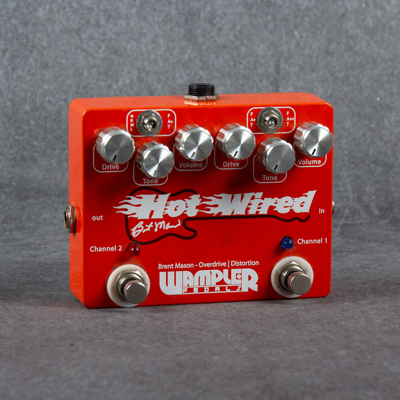 Wampler Hotwired Overdrive V1 Overdrive Pedal - 2nd Hand