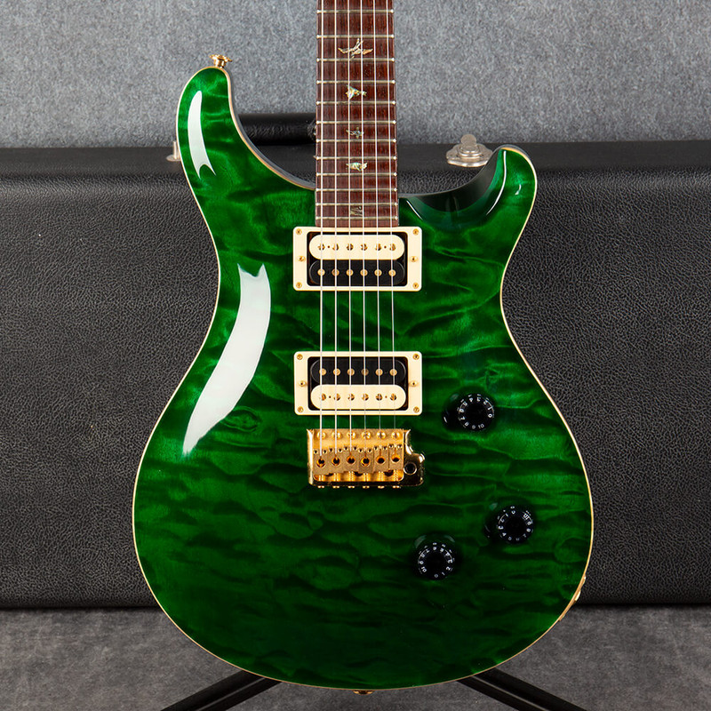 PRS Custom 24 20th Anniversary Artist Package - Emerald Green - Case - 2nd Hand