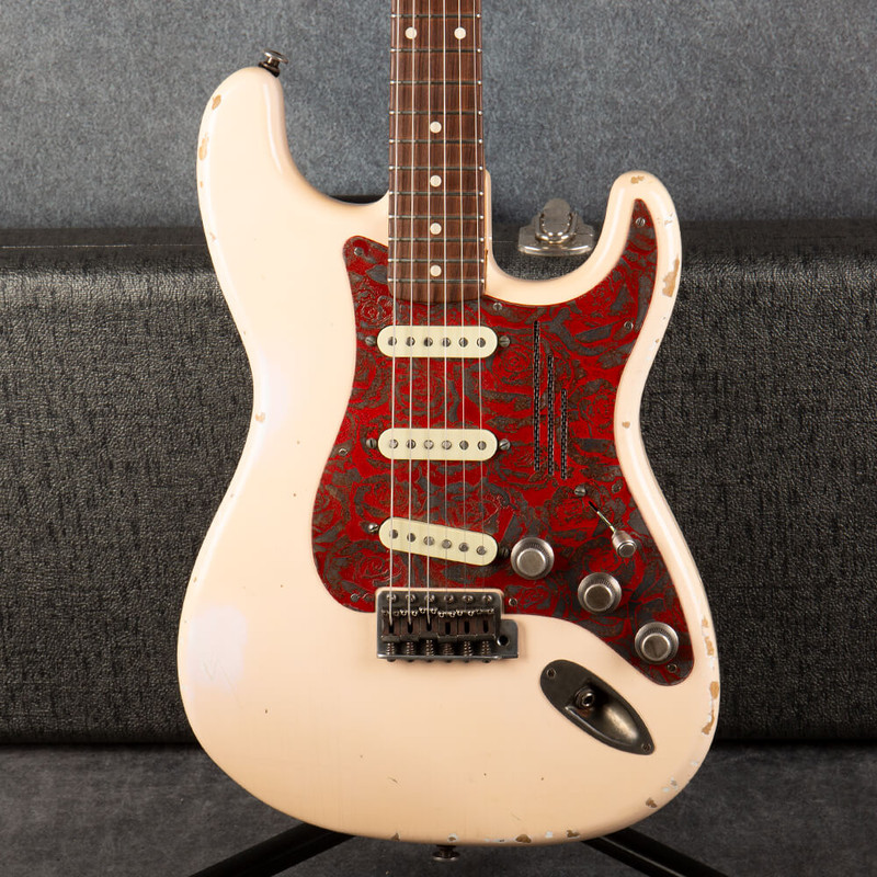 James Trussart Steelguard O Matic Red Rose Steel - Shell Pink - Case - 2nd Hand (126939)