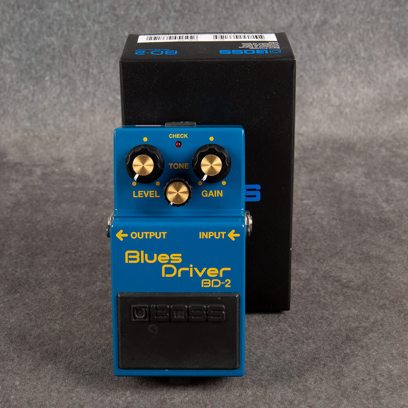 Boss BD-2 Blues Driver Overdrive Pedal - Boxed - 2nd Hand (126982) Boss BD-2 Blues Driver Overdrive Pedal - Boxed - 2nd Hand (126982)