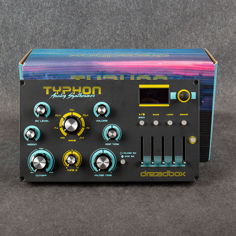 Dreadbox Typhon Analog Synthesizer - Boxed - 2nd Hand Dreadbox Typhon Analog Synthesizer - Boxed - 2nd Hand
