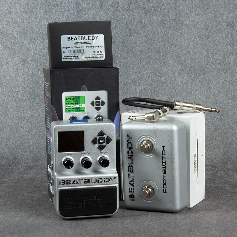 BeatBuddy Drum Pedal - Footswitch - Boxed - 2nd Hand BeatBuddy Drum Pedal - Footswitch - Boxed - 2nd Hand