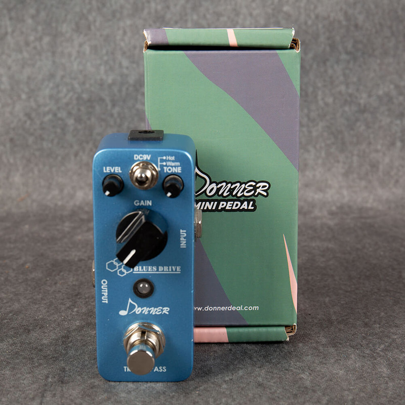 Donner Blues Drive Pedal - Boxed - 2nd Hand (127812)