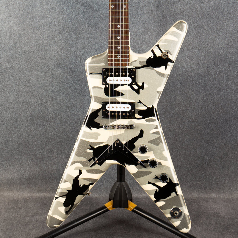 Dean Dime-O-Flage Snow Camo Electric Guitar - 2nd Hand