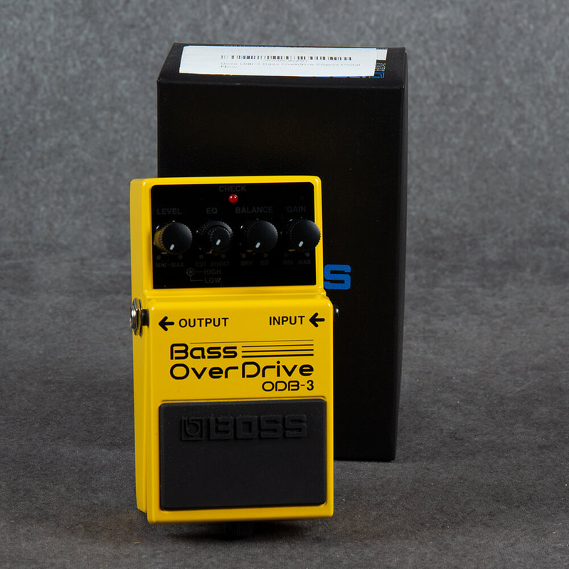 Boss ODB-3 Bass Overdrive - Boxed - 2nd Hand Boss ODB-3 Bass Overdrive - Boxed - 2nd Hand