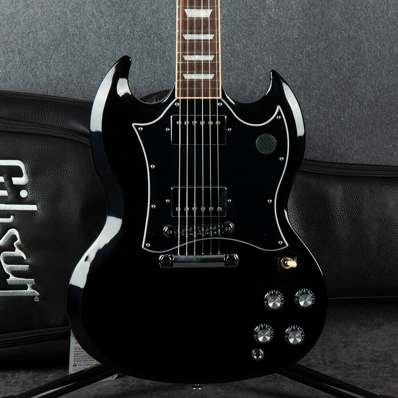 Gibson SG Standard - Ebony - Gig Bag - 2nd Hand Gibson SG Standard - Ebony - Gig Bag - 2nd Hand