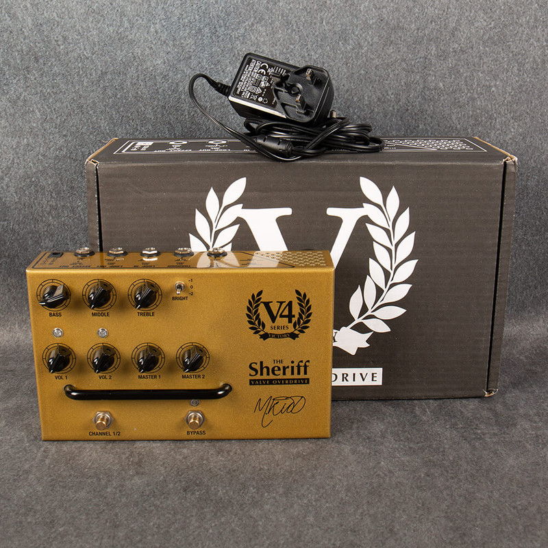 Victory Sheriff V4 Preamp with Footswitch - Box & PSU - 2nd Hand Victory Sheriff V4 Preamp with Footswitch - Box & PSU - 2nd Hand