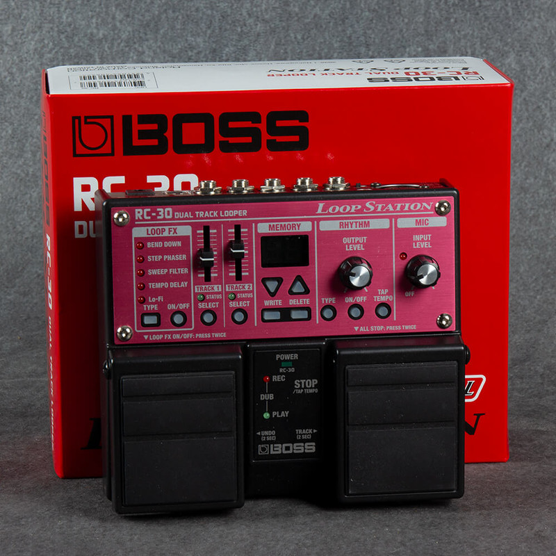 Boss RC 30 Loop Station - Boxed - 2nd Hand Boss RC 30 Loop Station - Boxed - 2nd Hand