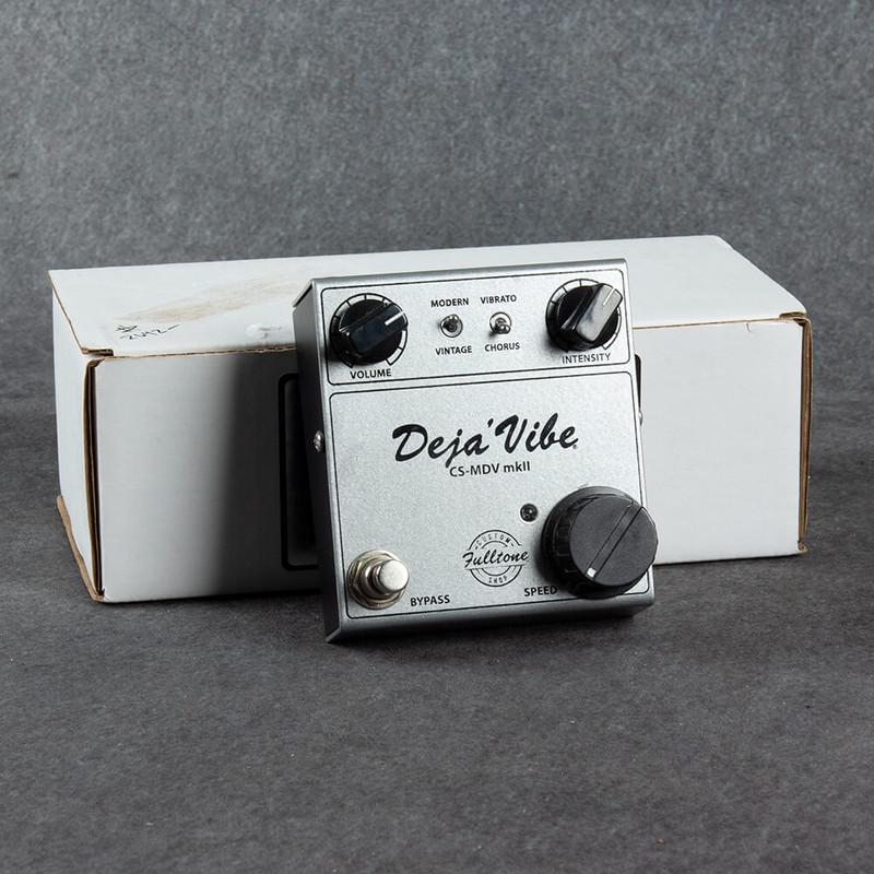Fulltone Deja Vibe MKII - Boxed - 2nd Hand Fulltone Deja Vibe MKII - Boxed - 2nd Hand
