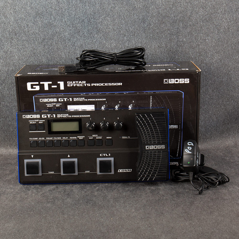 Boss GT-1 Guitar Multi FX - Box & PSU - 2nd Hand