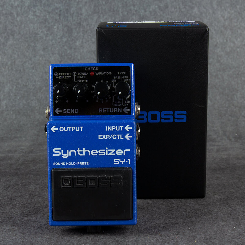 Boss SY-1 Synthesizer Pedal - Boxed - 2nd Hand (128393)