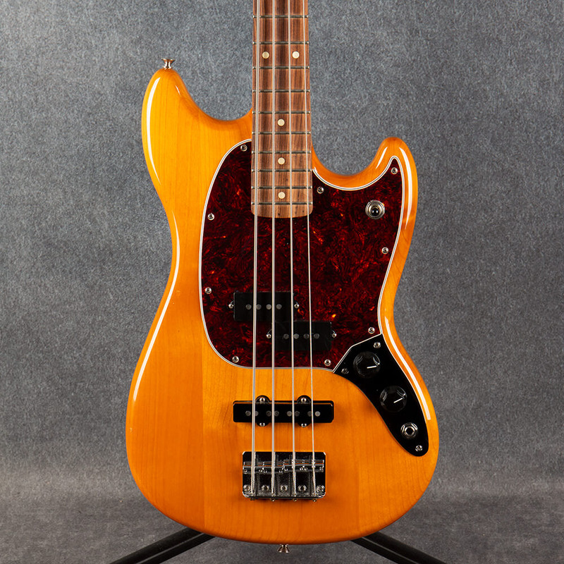 Fender Player Mustang Bass PJ - Aged Natural - 2nd Hand