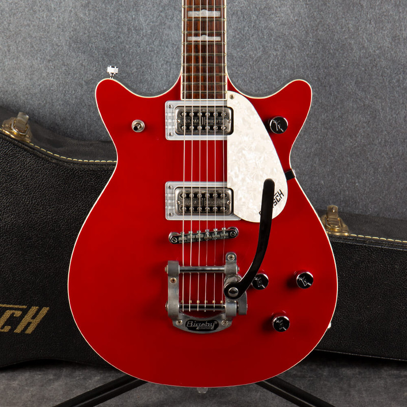 Gretsch G5441T Electromatic Double Jet - Firebird Red - Hard Case - 2nd Hand Gretsch G5441T Electromatic Double Jet - Firebird Red - Hard Case - 2nd Hand