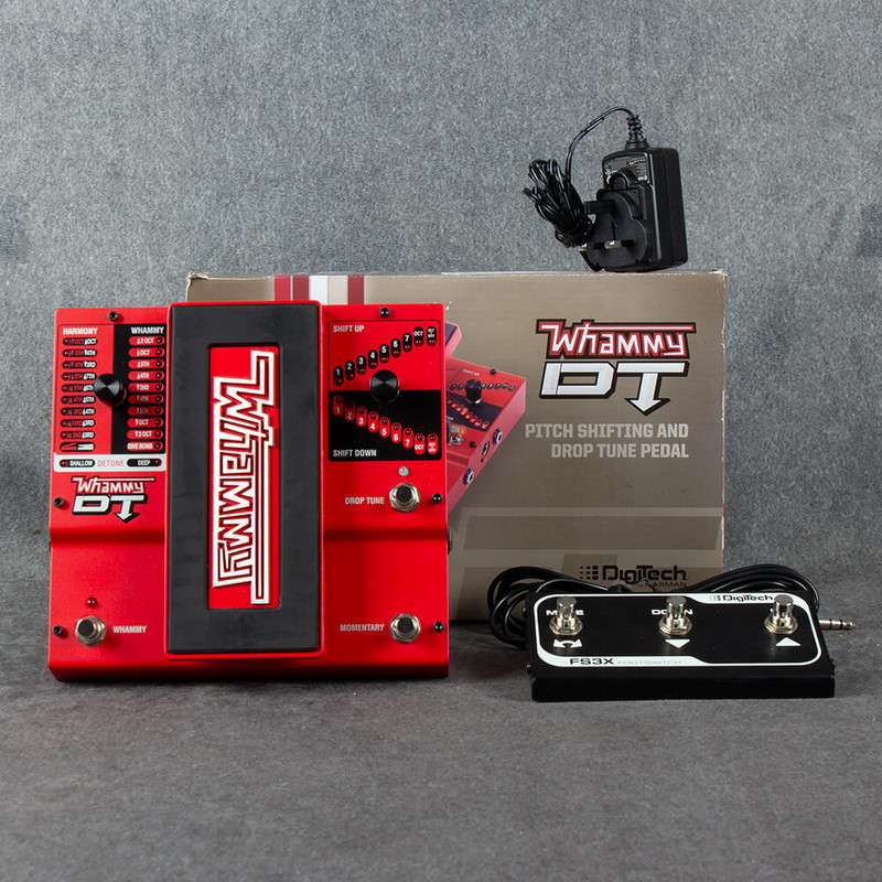 DigiTech Whammy Dt with FS3X Footswitch - Box & PSU - 2nd Hand DigiTech Whammy Dt with FS3X Footswitch - Box & PSU - 2nd Hand