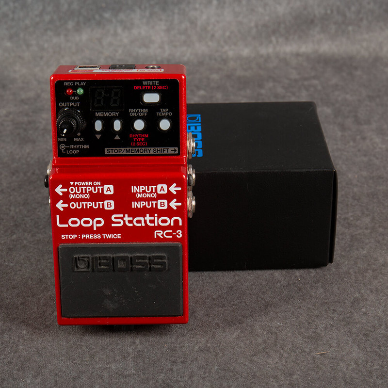 Boss RC-3 Looper - Boxed - 2nd Hand Boss RC-3 Looper - Boxed - 2nd Hand