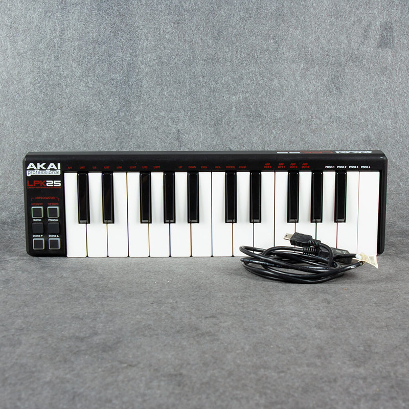 Akai LPK25 Mini Keyboard - 2nd Hand