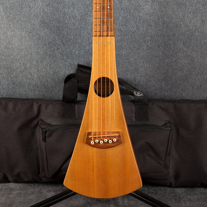 Martin Backpacker Steel String Acoustic Guitar - Natural - Gig Bag - 2nd Hand
