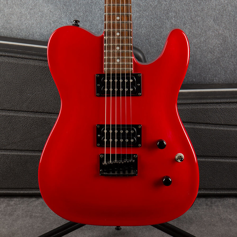 Squier Showmaster Telecaster HH - MiK - Red - Hard Case - 2nd Hand
