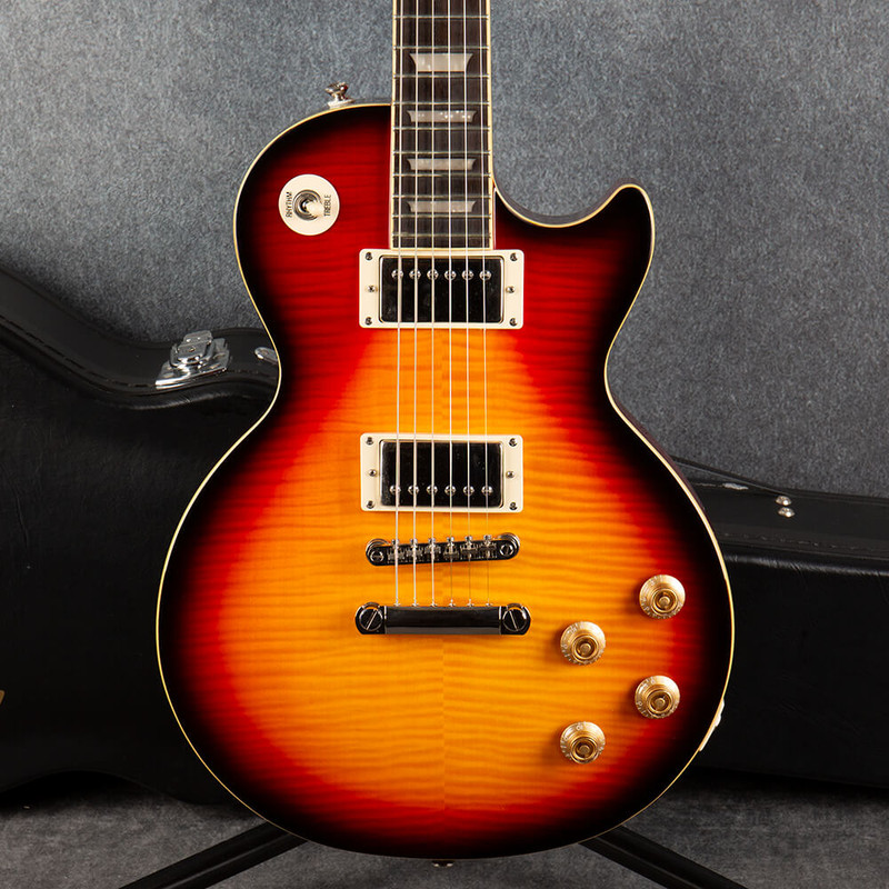 Epiphone Les Paul Standard Pro - Bourbon Burst - Hard Case - 2nd Hand Epiphone Les Paul Standard Pro - Bourbon Burst - Hard Case - 2nd Hand