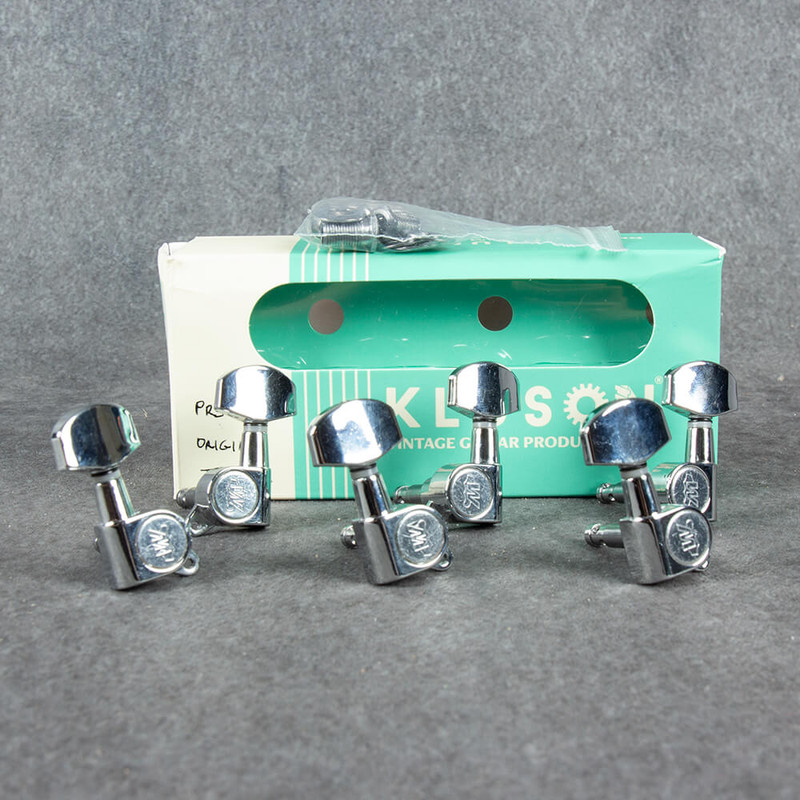 Wilkinson EZ-Lok Tuners 3+3 - Chrome - Boxed - 2nd Hand Wilkinson EZ-Lok Tuners 3+3 - Chrome - Boxed - 2nd Hand
