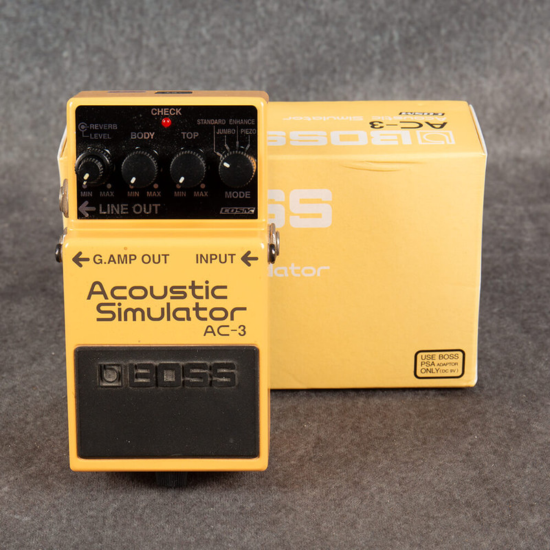 Boss AC-3 Acoustic Simulator - Boxed - 2nd Hand