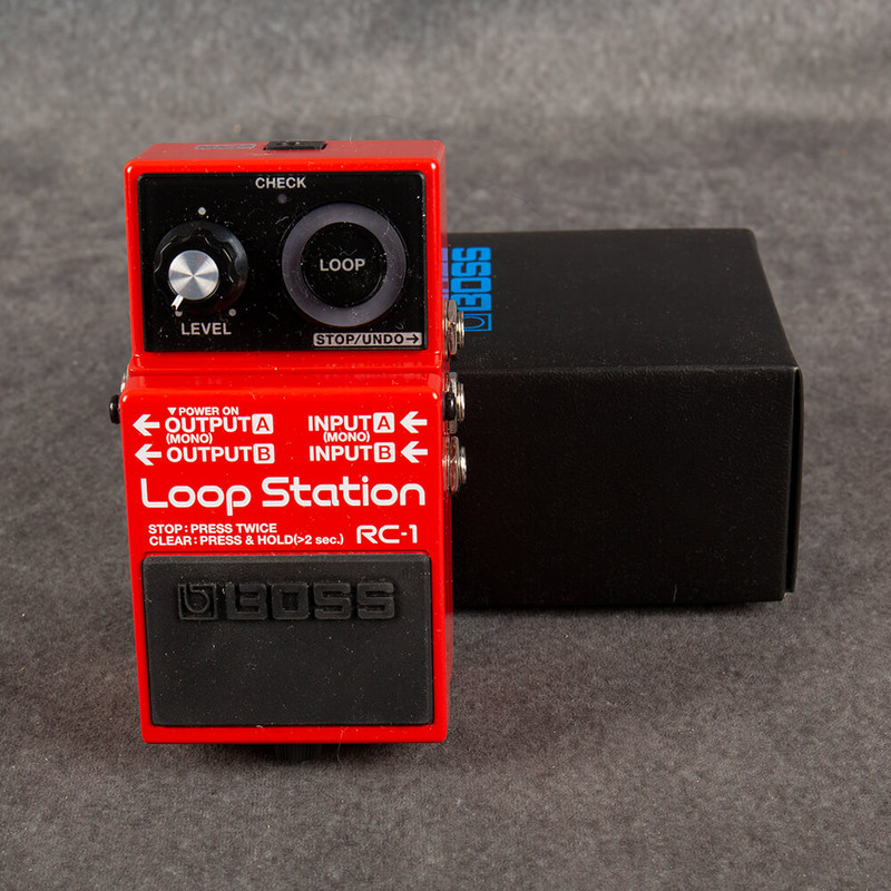 Boss RC-1 Looper - Boxed - 2nd Hand Boss RC-1 Looper - Boxed - 2nd Hand