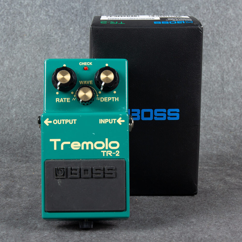 Boss TR-2 Tremolo Pedal - Boxed - 2nd Hand Boss TR-2 Tremolo Pedal - Boxed - 2nd Hand