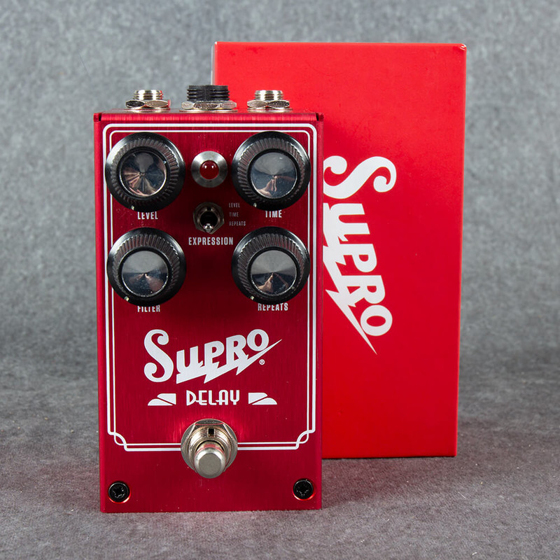 Supro 1313 Analog Delay Pedal - Boxed - 2nd Hand Supro 1313 Analog Delay Pedal - Boxed - 2nd Hand