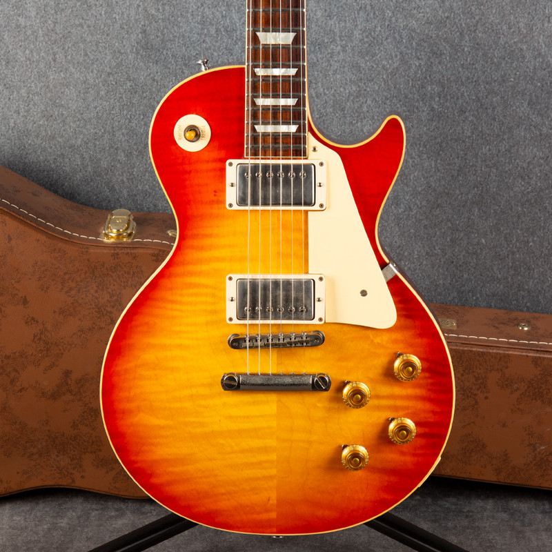 Gibson Custom Shop 1959 Les Paul Standard - Faded Cherry - Hard Case - 2nd Hand Gibson Custom Shop 1959 Les Paul Standard - Faded Cherry - Hard Case - 2nd Hand