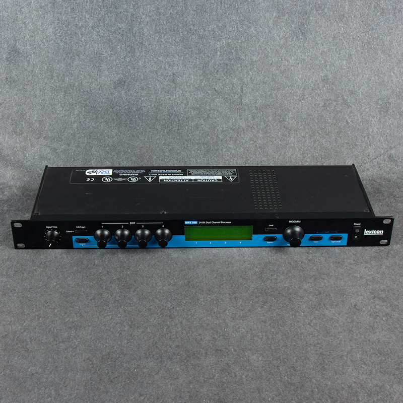Lexicon MPX 500 24-Bit Dual Channel Processor - 2nd Hand Lexicon MPX 500 24-Bit Dual Channel Processor - 2nd Hand