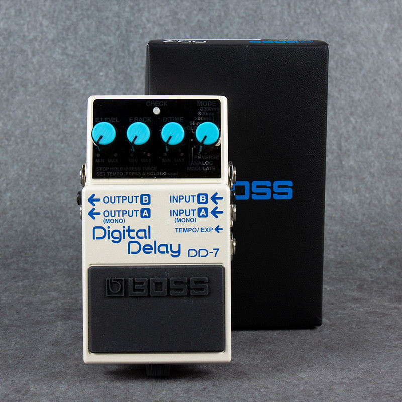 Boss DD-7 Digital Delay Pedal - Boxed - 2nd Hand (129401)