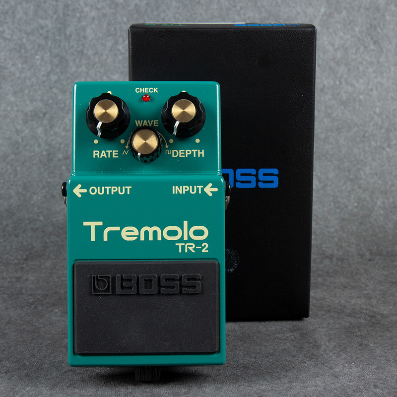 Boss TR-2 Tremolo Pedal - Boxed - 2nd Hand (129402) Boss TR-2 Tremolo Pedal - Boxed - 2nd Hand (129402)
