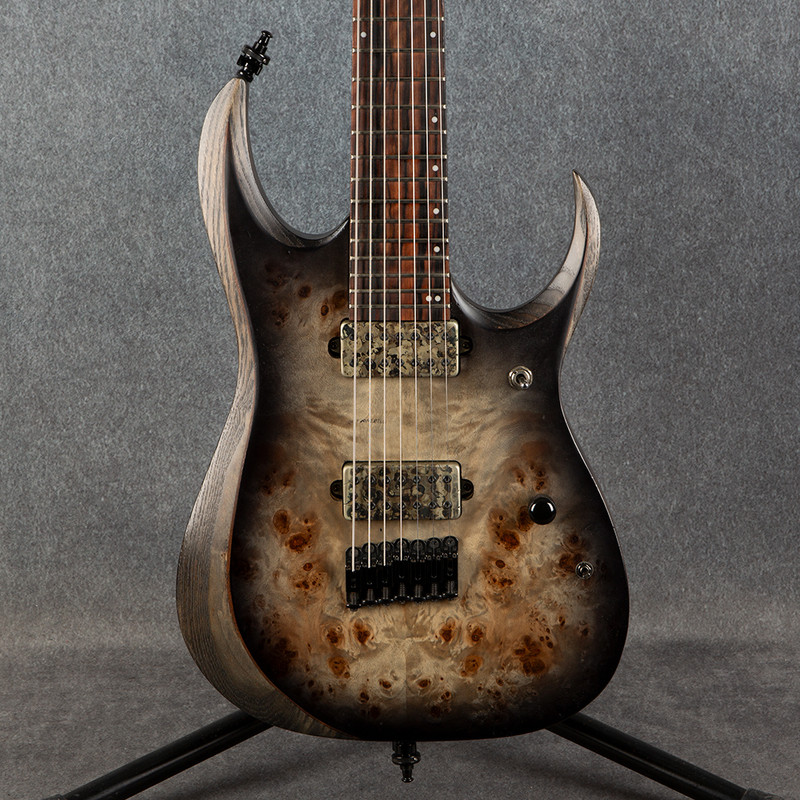 Ibanez Axion Label RGD71ALPA-CKF - Charcoal Black Flat - 2nd Hand