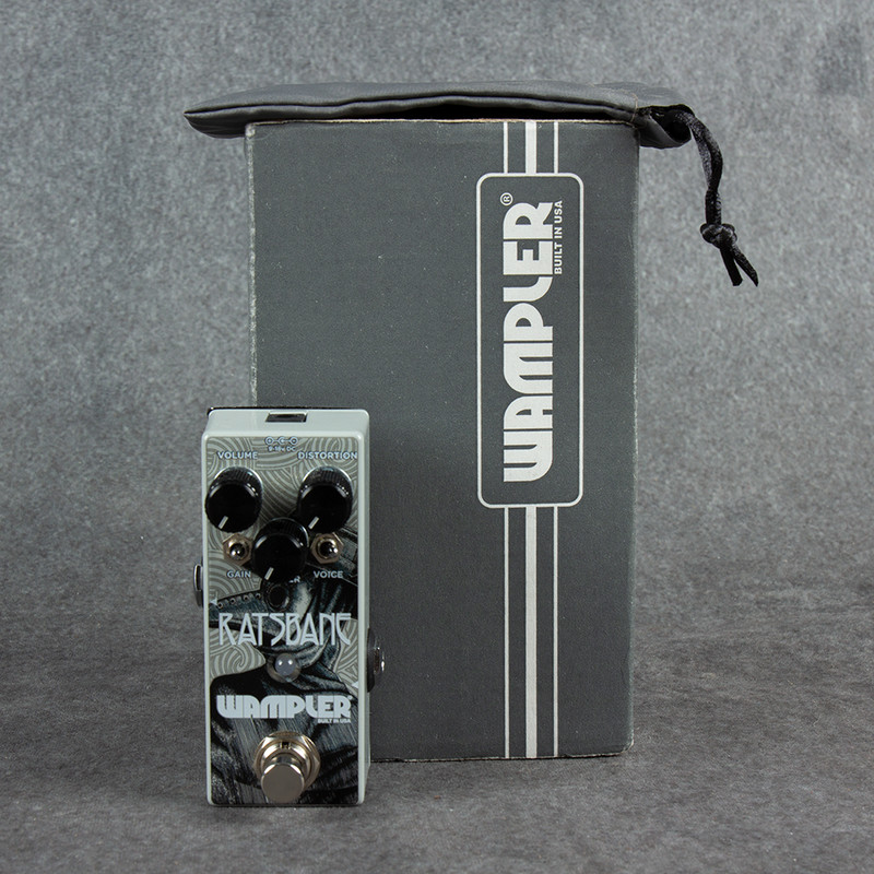 Wampler Ratsbane Distortion Pedal - Boxed - 2nd Hand