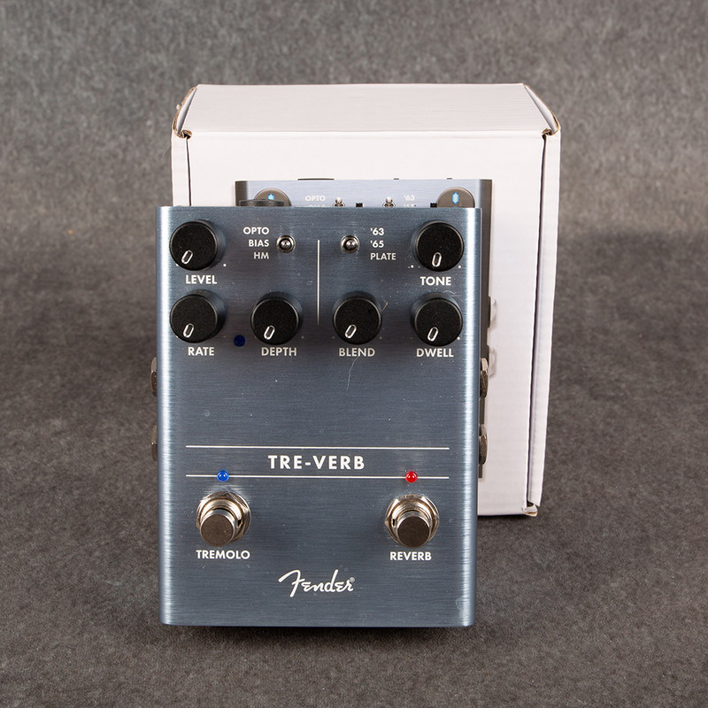Fender Tre-Verb - Boxed - 2nd Hand Fender Tre-Verb - Boxed - 2nd Hand
