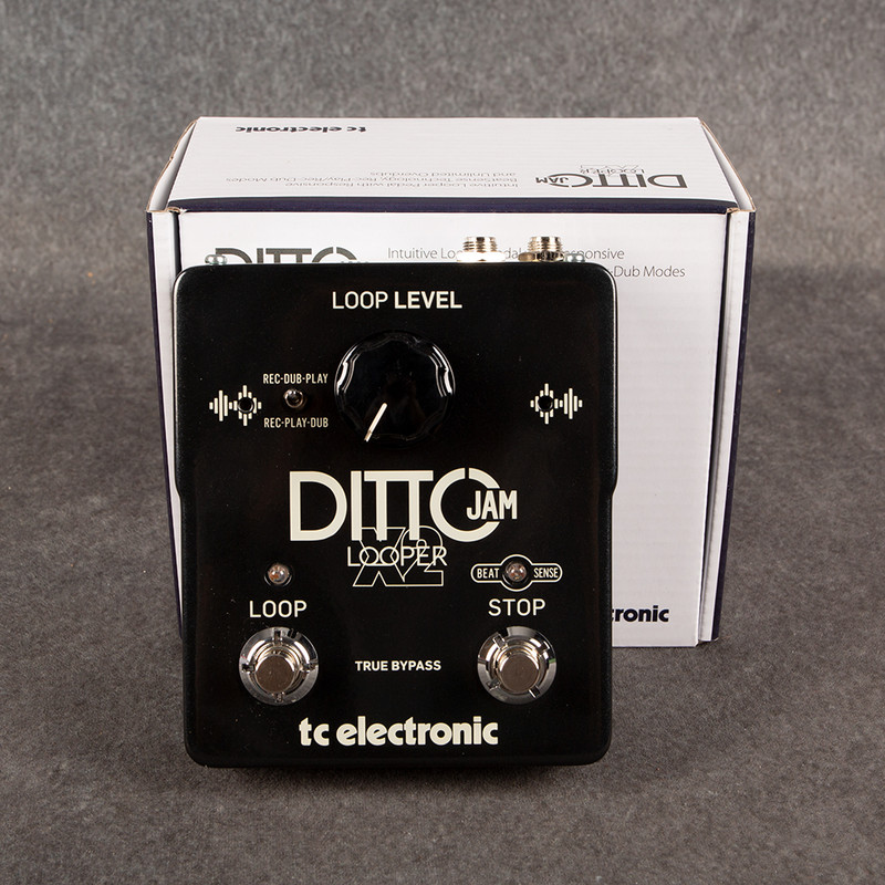 TC Electronic Ditto Jam X2 Looper Pedal - Boxed - 2nd Hand TC Electronic Ditto Jam X2 Looper Pedal - Boxed - 2nd Hand
