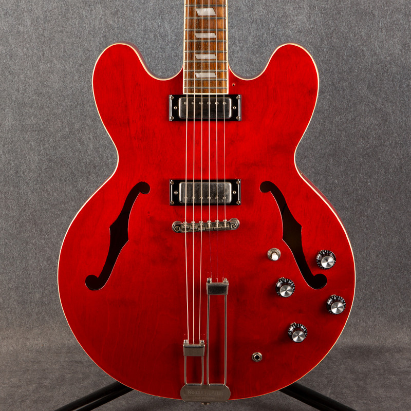 Epiphone Riviera Limited Edition Custom Shop - Cherry - 2nd Hand Epiphone Riviera Limited Edition Custom Shop - Cherry - 2nd Hand