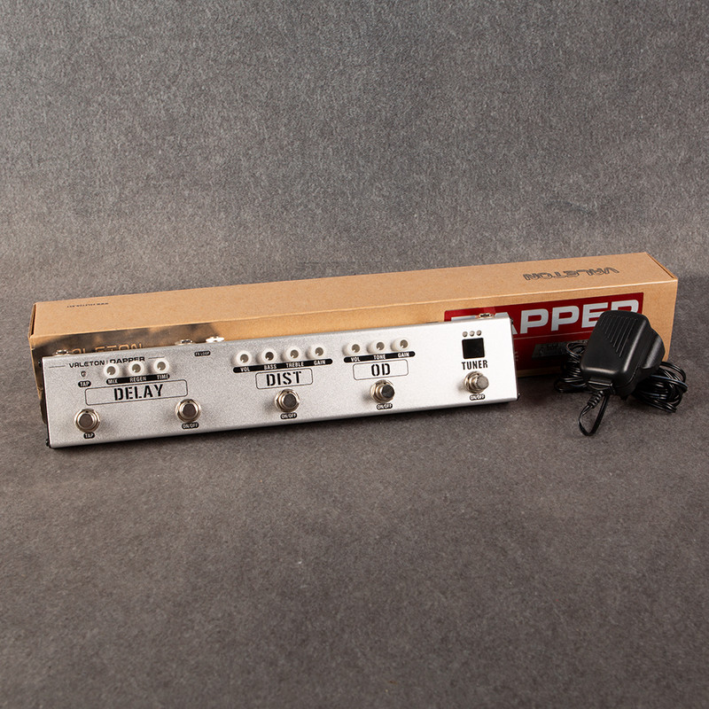 Valeton Dapper Multi FX - Box & PSU - 2nd Hand Valeton Dapper Multi FX - Box & PSU - 2nd Hand