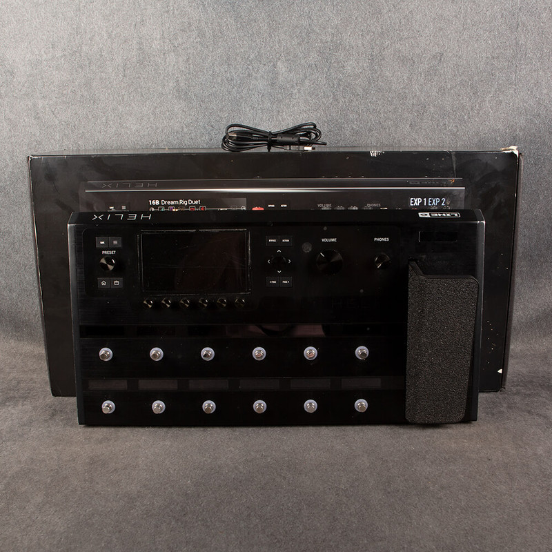 Line 6 Helix Floor Amp & FX Modelling Unit - Boxed - 2nd Hand Line 6 Helix Floor Amp & FX Modelling Unit - Boxed - 2nd Hand