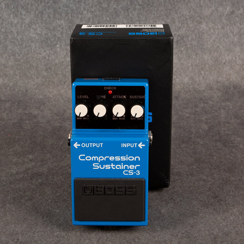 Boss CS-3 Compression Sustainer - Boxed - 2nd Hand Boss CS-3 Compression Sustainer - Boxed - 2nd Hand