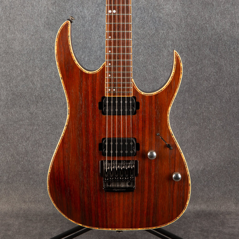 Ibanez Premium RG721RW-CNF - Charcoal Brown Flat - 2nd Hand