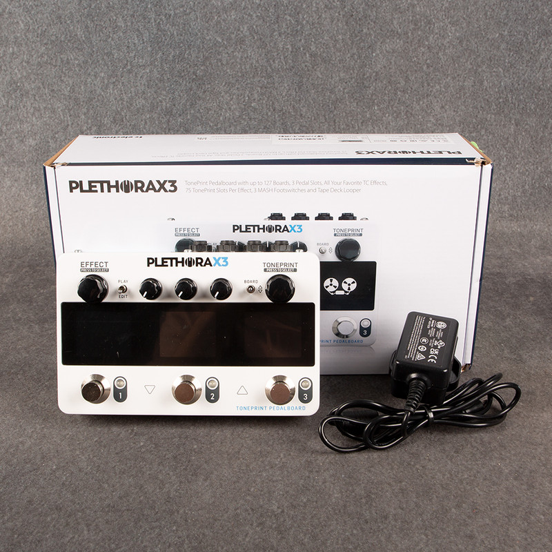 TC Electronic Plethora X3 - Box & PSU - 2nd Hand