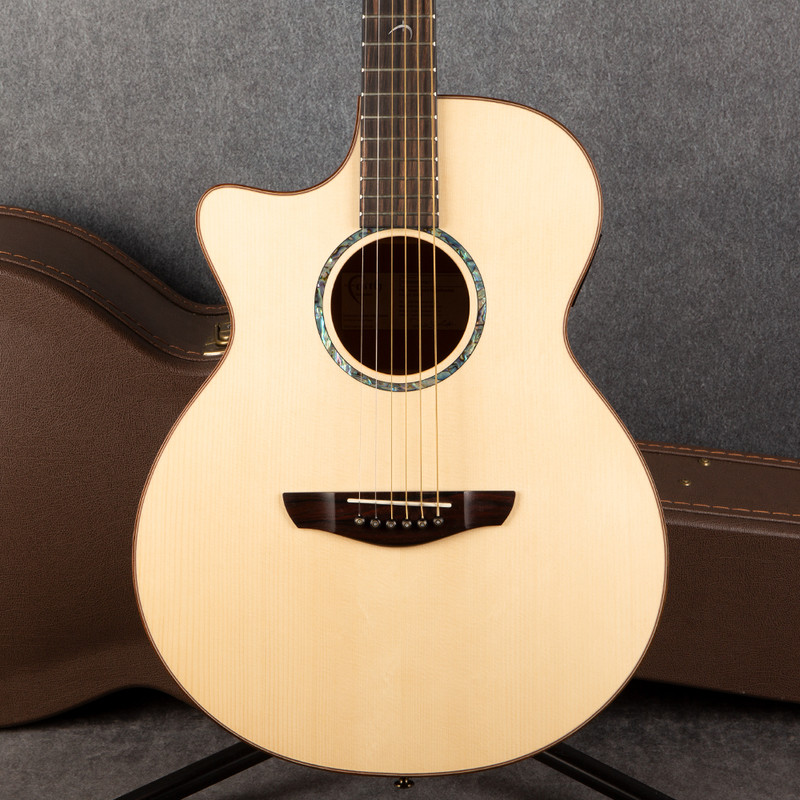 Faith FVL Natural Venus Electro Acoustic - Left Handed - Hard Case - 2nd Hand Faith FVL Natural Venus Electro Acoustic - Left Handed - Hard Case - 2nd Hand