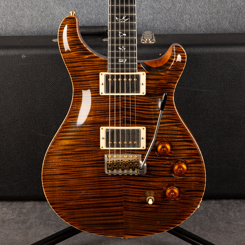 PRS DGT 25th Anniversary Wood Library Private Stock Tigers Eye - Case - 2nd Hand