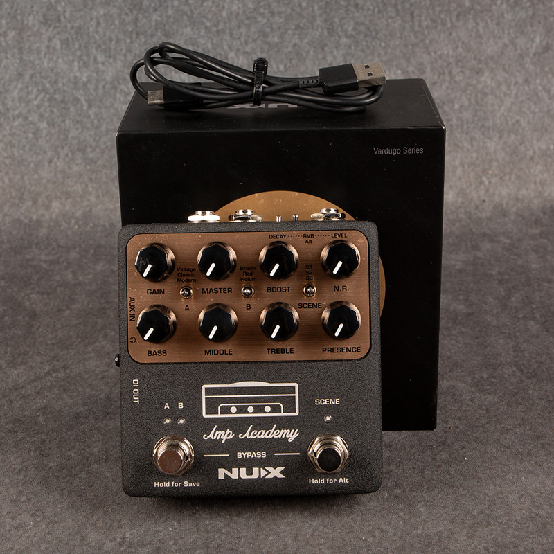 NUX NGS-6 Amp Academy Amp Modeler - Boxed - 2nd Hand NUX NGS-6 Amp Academy Amp Modeler - Boxed - 2nd Hand