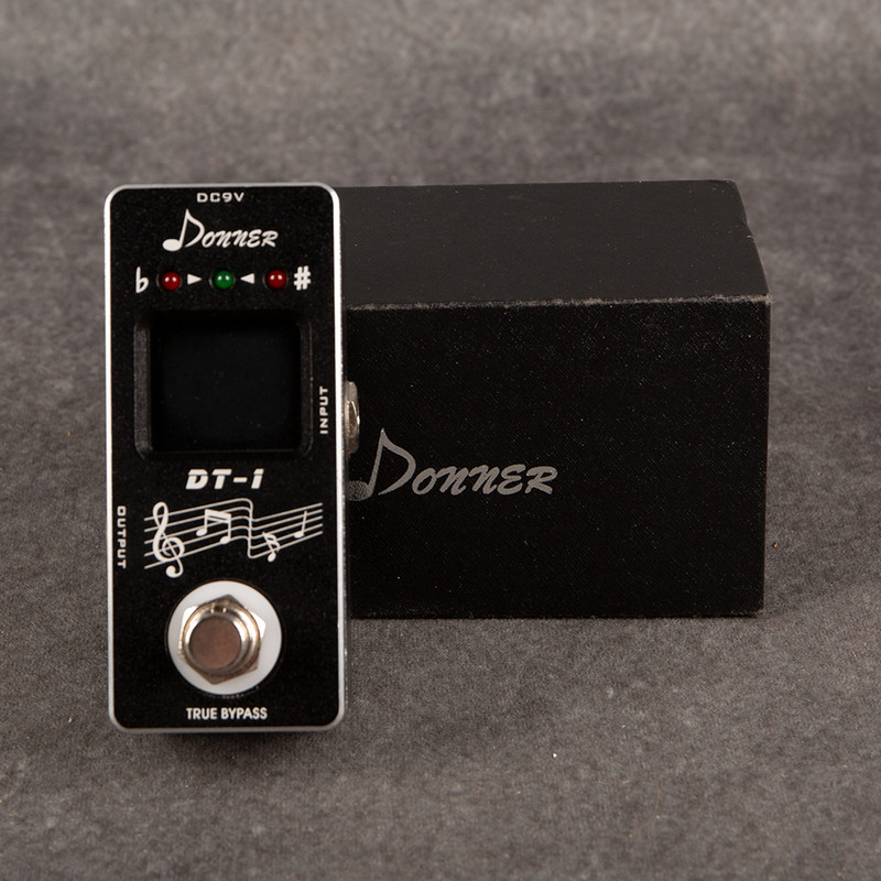 Donner DT-1 Tuner - Boxed - 2nd Hand Donner DT-1 Tuner - Boxed - 2nd Hand
